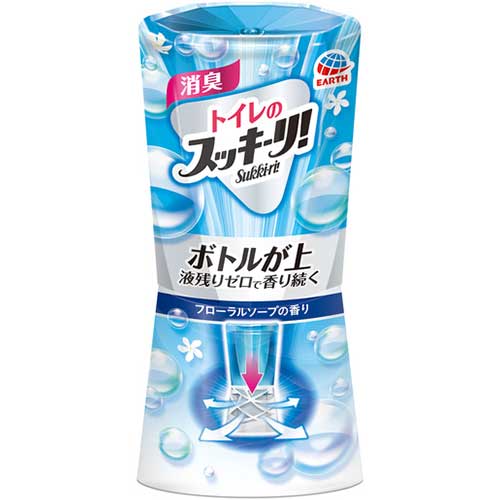 樂天商城 - アース製薬 トイレスッキーリフFソープ400ML 317824