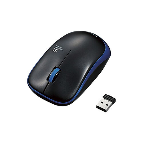 エレコム IRマウス ENELO静音ボタン 無線 M-IR07DRSBU 送料無料