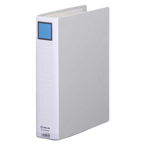 キングジム キングファイルスーパードッチ脱着イージー 2475GXAクレ 送料無料