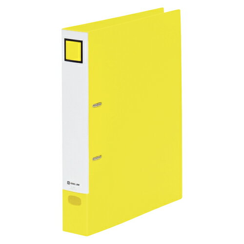 キングジム Dリングファイル［脱・着］A4S 黄 697キイ