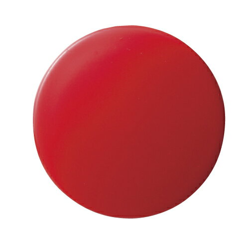 クラウン カラーマグタッチ丸型 50mm 赤 CR-MG50-RX5 送料無料