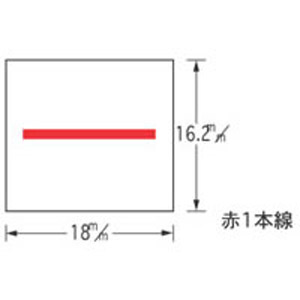 サトー 216用ラベル弱粘 赤一本線 10巻入 216-3 ジャクネン アカ1ホンセン