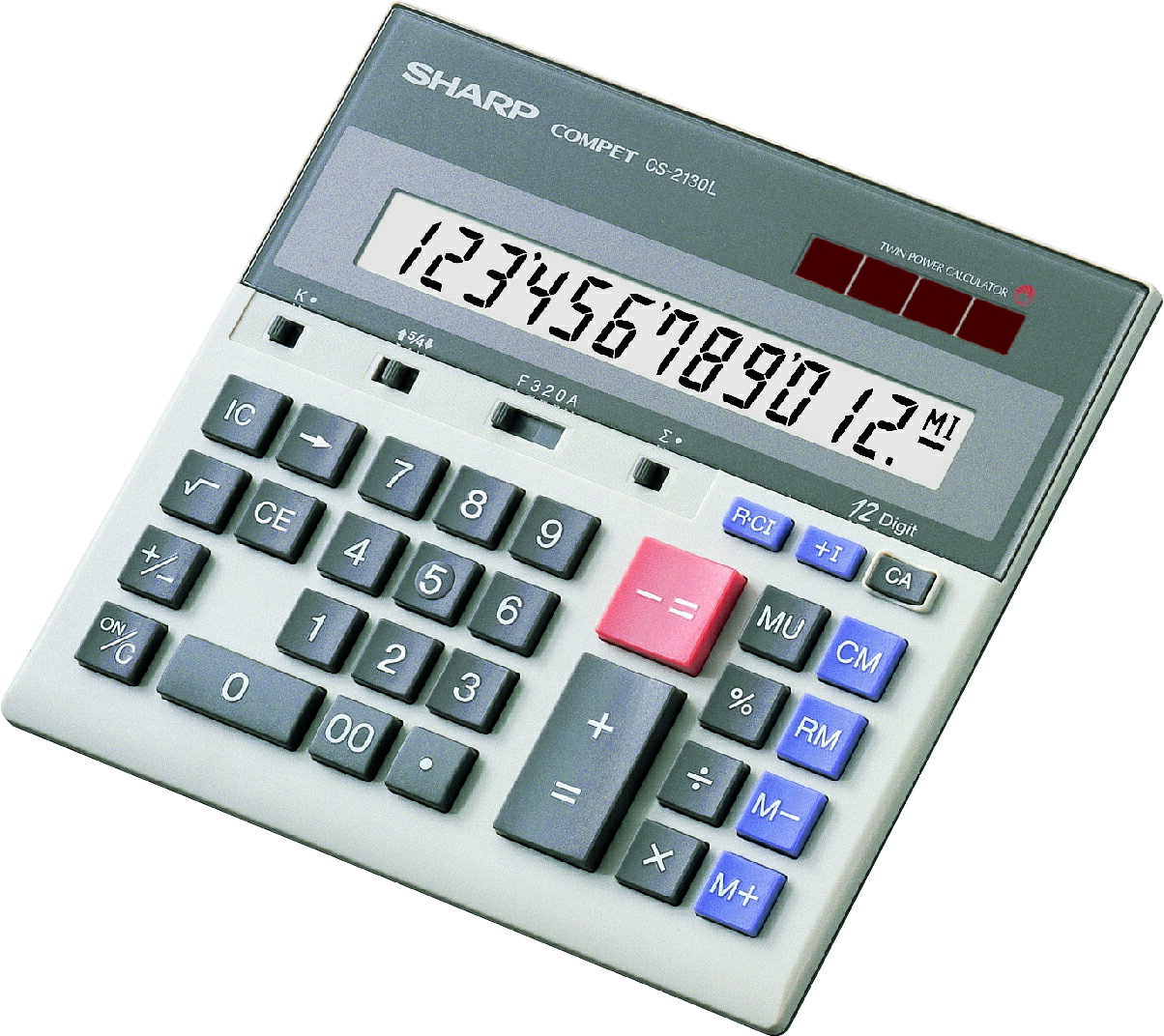 樂天商城 - シャープ 電卓 CS-2130L