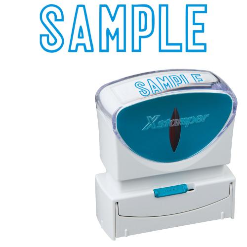 シヤチハタ ビジネスキャップレスB型藍SAMPLE X2-B-10023