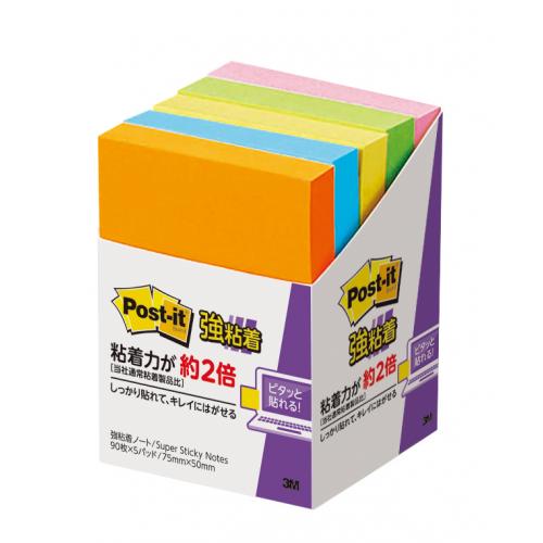 スリーエム ポストイット強粘着ノート 5個パック656-5SSAN