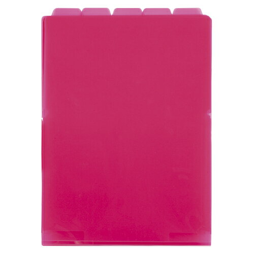 セキセイ 5インデックスフォルダー〈縦〉 ローズACT-915-23