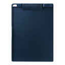 ソニッククリップボードA4タテ型抗菌タイプネイビCB-4876-K 送料無料