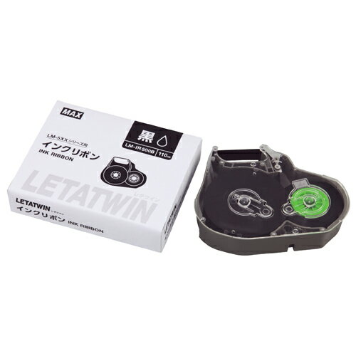 マックス レタツインインクリボンカセット LM-IR500B