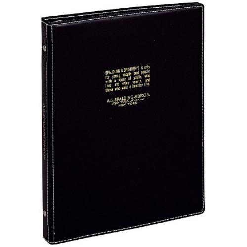 レイメイ藤井 ブロス26穴バインダー ブラック BRE170B