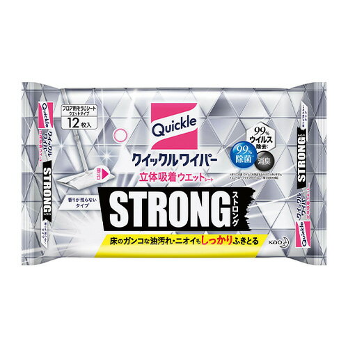 花王 クイックルワイパー ウエットシート 12枚入