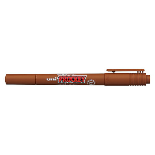 樂天商城 - 三菱鉛筆 ユニプロッキー細字丸芯 茶 PM120T.21