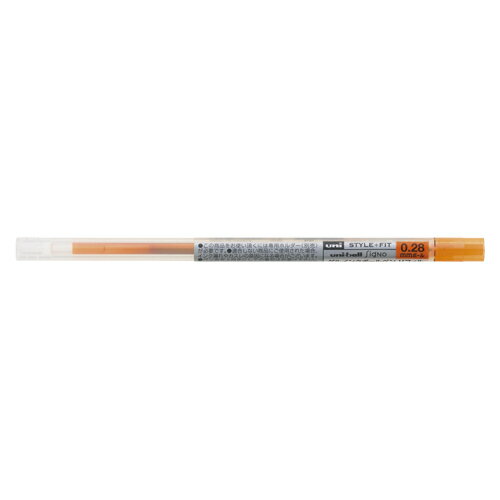 三菱鉛筆 スタイルフィット0.28替芯オレンジ UMR10928.4
