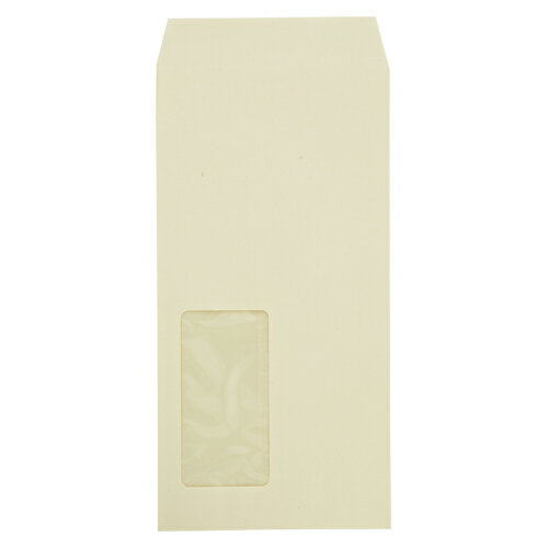 寿堂 マド付封筒長3ハーフトーンカラークリーム 03226 送料無料