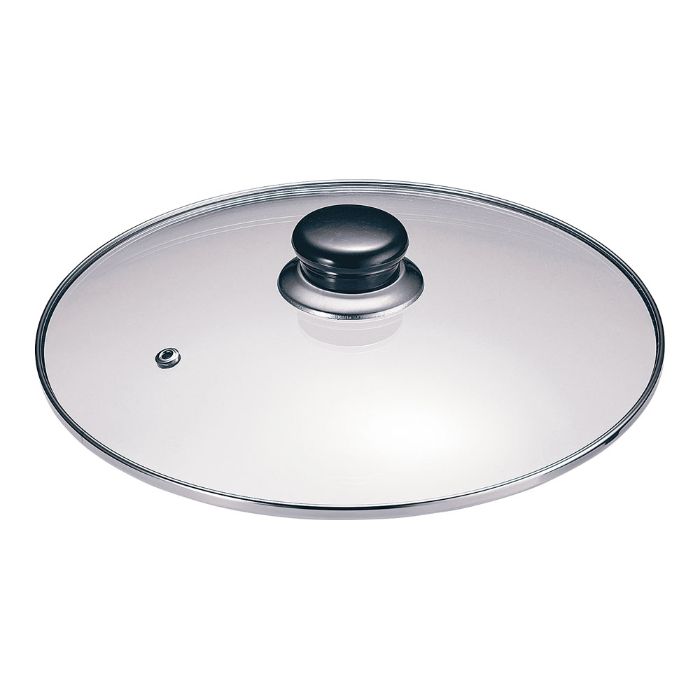 遠藤 NEW万能アルミ鍋用ガラス蓋 AN-28F 28cm 用