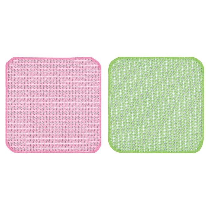 サンコー キッチンピカイチ BO-49 ピンク・グリーン 2色入