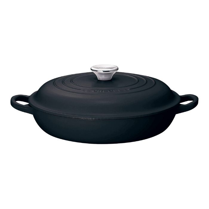 ビュッフェ・キャセロール LE CREUSET ル・クルーゼ ビュッフェ・キャセロール 2132 26cm マットブラック【日本正規販売品】