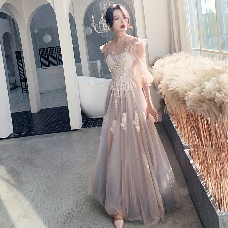 Rakuten - 【★半額限定★スーパーSALE期間中】カラードレス 演奏会 ロングドレス ウエディング 結婚式 二次会 花嫁 ロング 大きいサイズ 披露宴 ブライダル 発表会 パーティードレス ピアノ 挙式 イベント コンサート 同窓会 女子会 卒業式 小さいサイズ