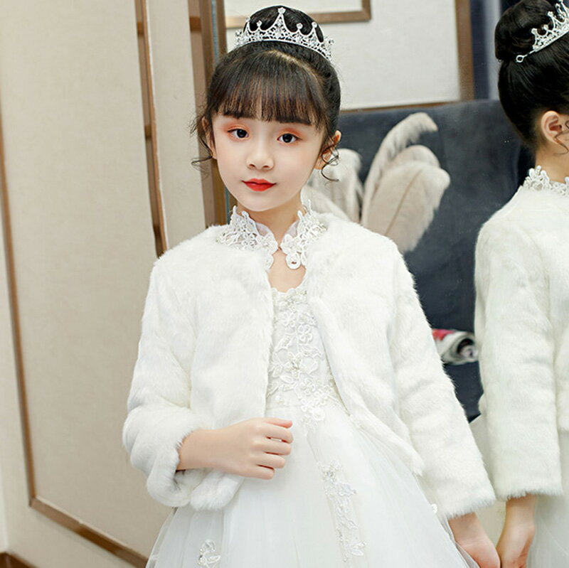 子供 発表会 ボレロ 長袖 フォーマル ショール ワンピース コート 子供服 結婚式 ピアノ発表会 演奏会 あったかい パーティー キッズ おしゃれ ケープ ド...