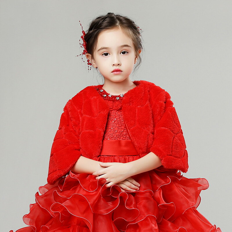 ボレロ キッズ 子供用 長袖 フォーマル ショール ワンピース 子ども コート 子供服 結婚式 ピアノ発表会 パーティー 演奏会 あったかい キッズ おしゃれ ...