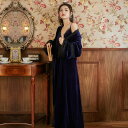 可愛い パジャマ レディース 冬 ワンピース 長袖 ルームウェア 部屋着 セットアップ ナイトウェア かわいい ギフト おしゃれ Vネック プレゼント お祝い ...