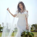 マーメイドドレス 二次会 ウェディングドレス 結婚式 花嫁 ノースリープ ブライダル 演奏会 披露宴 ロング 長袖 ウエディングドレス 発表会 コンサート セクシー 大きいサイズ フォーマル 前撮り パーティードレス 海外挙式 ピアノ リゾート エレガント 送料無料(4)