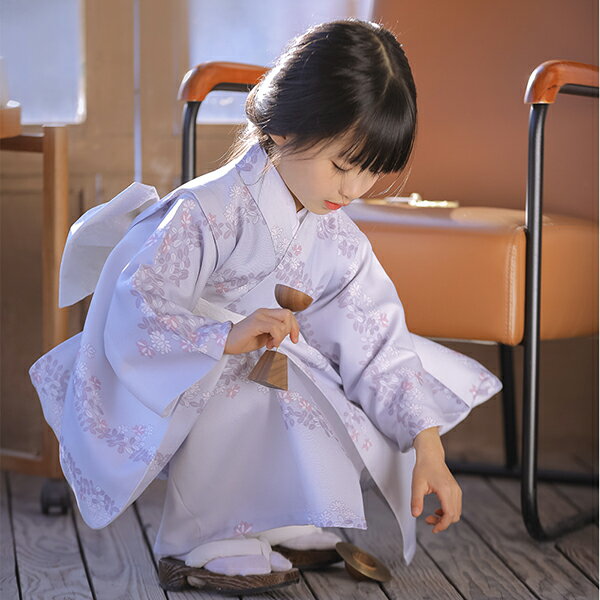 【★半額限定★スーパーSALE期間中】子供浴衣 キッズ浴衣 女の子 和装 和服 浴衣単品...