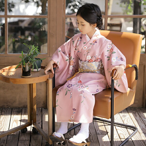 子供浴衣 キッズ浴衣 女の子 和装 和服 浴衣単品 子供 キッズ かわいい おしゃれ ...