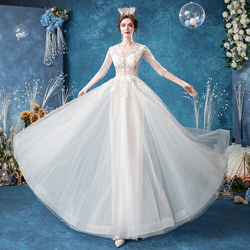 ウェディングドレス 二次会 結婚式 花嫁 ブライダル 演奏会 披露宴 ロング ウエディングドレス 発表会 コンサート 大きいサイズ フォーマル 前撮り リゾート パーティードレス 海外挙式 ピアノ 発表会 エレガント 送料無料