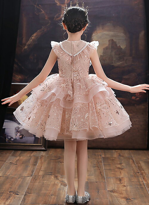 子供ドレス キッズドレス ワンピース 女の子 キッズ ピアノ 発表会 演奏会 結婚式 七五三 入学式 誕生日 パーティー フォーマル ワンピース カジュアル かわいい 子供服 ナチュラル ジュニア ガールズ おしゃれ 100 110 120 130 140 150 160 3