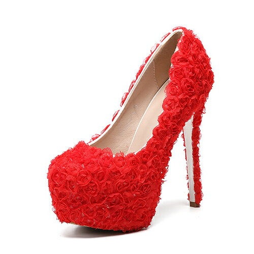 AddChicのウエディングパンプス ウエディングシューズ 美脚パンプス パーティーシューズ パーティー 結婚式 靴 痛くない レディース ハイヒール ウェディング シューズ ブライダルシューズ ヒール 二次会 披露宴 おしゃれ きれいめ 14cm｜アングル3