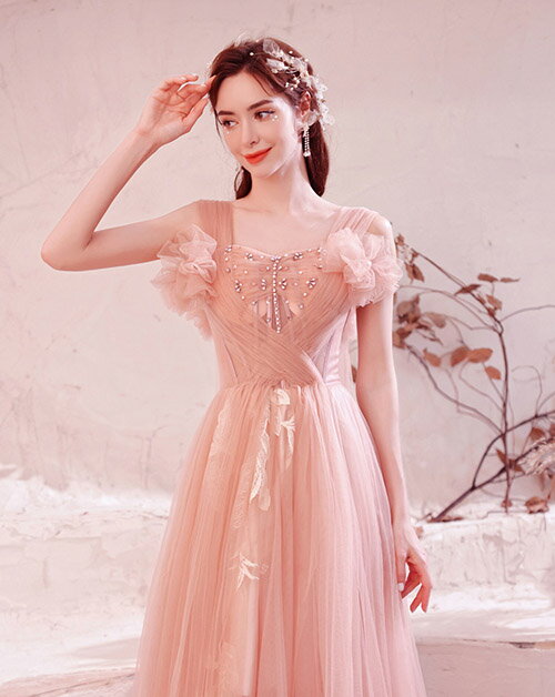 カラードレス ウエディング 結婚式 二次会 前撮り 花嫁 演奏会 ロング 大きいサイズ 披露宴 ブライダル 発表会 パーティードレス 小さいサイズ 花柄 ピアノ 挙式 イベント コンサート Aライン 送料無料