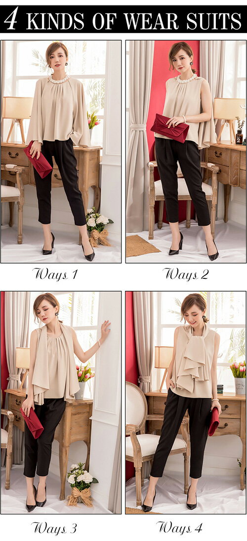 パーティードレス パンツドレス セットアップ パンツスーツ 七分丈パンツ ケープ ピアノ発表会 カジュアル お呼ばれ 結婚式 二次会 演奏会 大きいサイズ 披露宴 ブライダル 発表会 同窓会 女子会 挙式 イベント コンサート フォーマル 大人 上品 20代 30代 40代