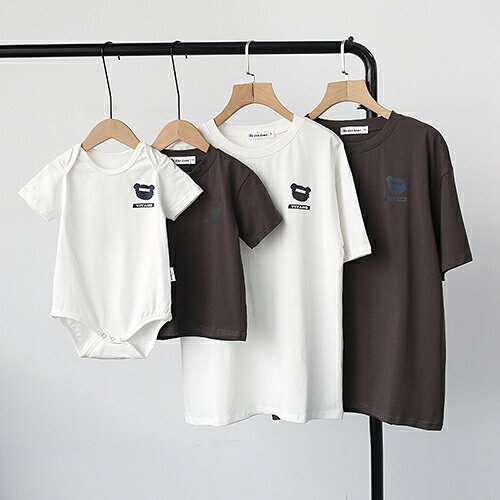 【★半額限定★スーパーSALE期間中】Tシャツ ロンパース 半袖 夏 親子ペア 男の子 女の子 お揃い トップス 親子ペアルック 赤ちゃん ベビー服 新生児 親子お揃い 家族おそろい服 ペア プレゼント ママ パパ キッズ 子供 大人 ペアルック家族 記念撮影