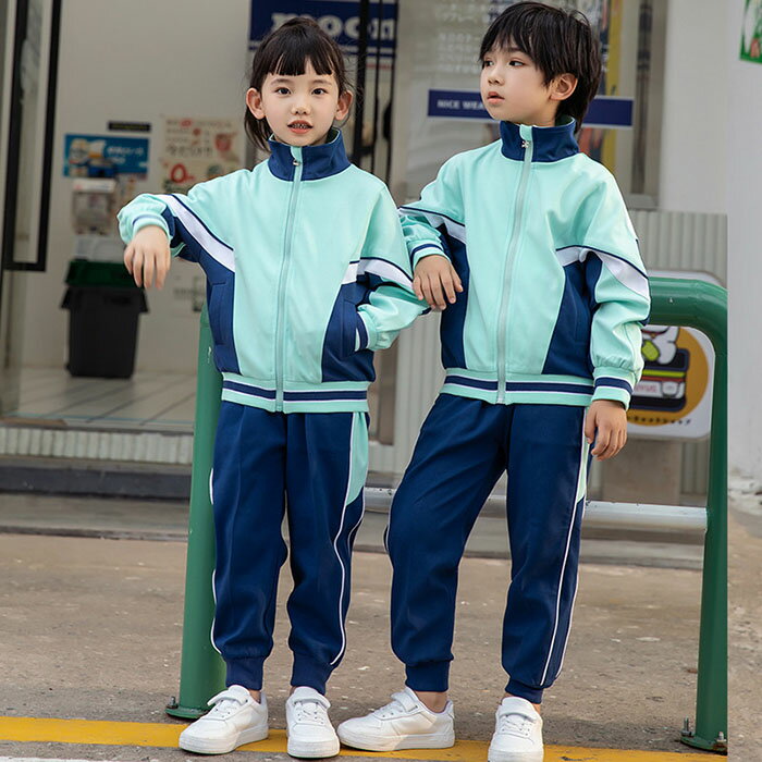 樂天商城 - 子供服 トレーニング キッズ服 3点セット 女の子 男の子 春 秋 セットアップ 上下セット 長袖 長ズボン ジュニア お出かけ 発表会 合唱団 通園 通学 レジャー おしゃれ 可愛い 100/110/120/130/140/150/160