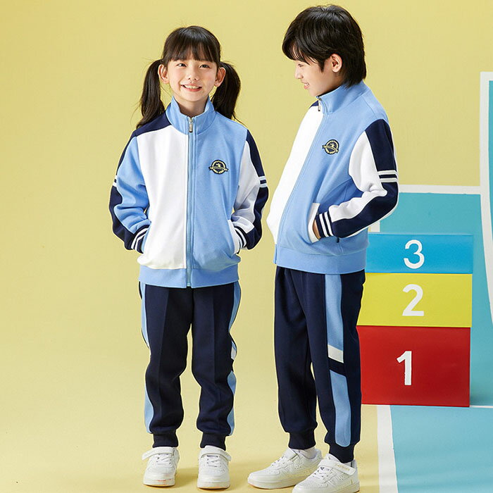 樂天商城 - キッズ服 子供服 女の子 男の子 ユニセックス 春 秋 ジャージ 長袖 長ズボン 上下セット スポーツウェア ジュニア 普段着 運動着 発表会 レジャー おしゃれ 100/110/120/130/140/150/160