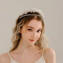 ヘッドドレス ウェディング 結婚式 ウエディング ティアラ 着物 髪飾り ブライダル小物 花嫁 ヘアアクセサリー レディース 髪留め ヘッドアクセサリー カチュ...