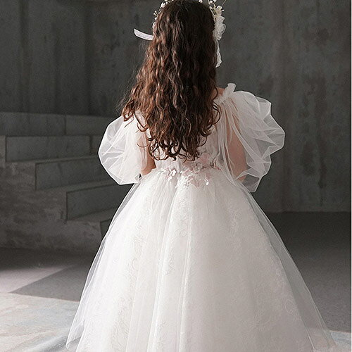 キッズドレス 子供ドレス ロングドレス ワンピース プリンセスドレス オープンショルダー 女の子 キッズ ピアノ 発表会 演奏会 結婚式 七五三 誕生日 パーティー フォーマルワンピース かわいい 子供服 ジュニア ガールズ 100-160cm 3歳 4歳 5歳 6歳 7歳 8歳 9歳 10歳 3