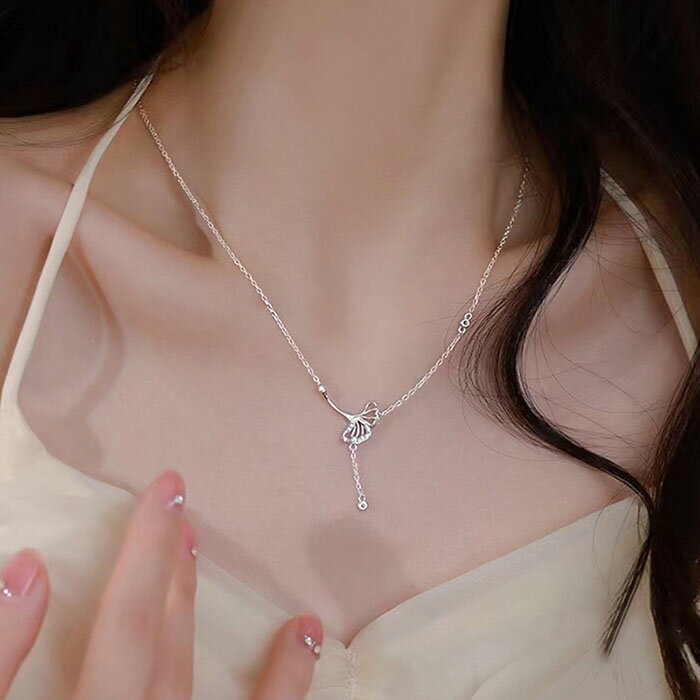 樂天商城 - ネックレス レディース シンプル ペンダントトップ 首飾り チョーカー アクセサリー 金属アレルギー シルバー プラチナ カジュアル おしゃれ 普段使い 華奢 人気 母の日 誕生日 デート 結婚式 プレゼント ギフト 彼女 妻 女性用 ネックレス