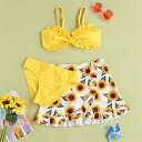 子供水着 キッズ ウェットスーツ 水着 女の子 ジュニア 上下セット パンツ セパレート 紫外線対策 プール 海水浴 水遊び 海遊び 練習着 温泉 可愛い プレ...