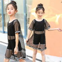 子供水着 キッズ ウェットスーツ 水着 女の子 ジュニア 上下セット パンツ セパレート ラッシュガード 長袖 紫外線対策 スイミング プール 海水浴 水遊び ...