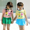 子供水着 キッズ ウェットスーツ 水着 女の子 ジュニア 上下セット パンツ セパレート紫外線対策 スイミング プール 海水浴 水遊び 海遊び 練習着 温泉 可...