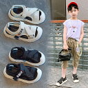 キッズ サンダル 子供 男の子 子供 靴 ジュニア マジックテープ ビーチサンダル キッズシューズ 春 夏 プレゼント 滑りにくい 歩きやすい アウトドア 軽量 柔らかい ビーチ 通気 3歳 4歳 5歳 6歳 7歳 8歳 9歳 10歳 11歳 12歳