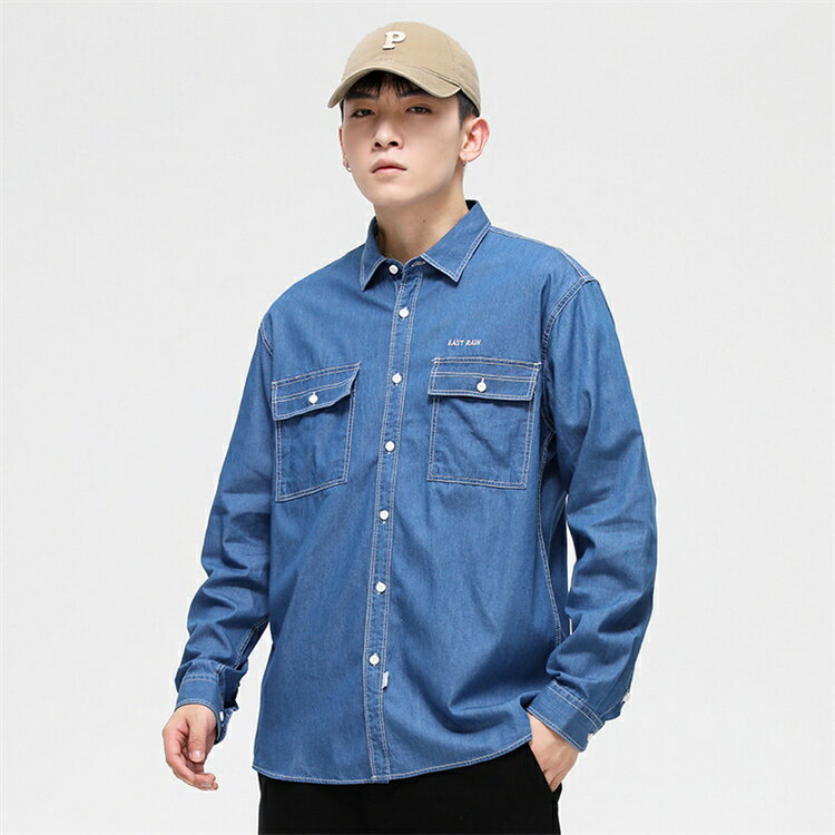 シャツカーディガン 大きいサイズ 夏シャツ 春シャツメンズ シャツ 無地 カジュアルシャツ 薄手 長袖 涼しい 綿 春服 夏服 春 夏 ブルー ブラック S M L XL 2XL 3XL 日除け 日除け対策 父の日 プレゼント ギフト