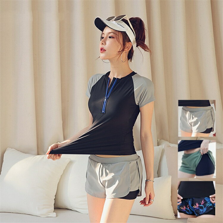 Dresses - 水着 ビキニ 2点セット レディース タンキニ トップス 日焼け対策 体型カバー水着 セクシー 温泉 夏 海 ビーチ 海水浴 スイミング おしゃれ 可愛い 着痩せ パッドつき ノンワイヤー 黒 ブラック 20代 30代 40代