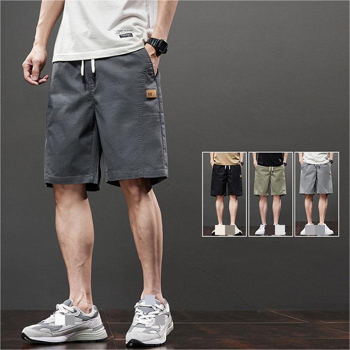 樂天商城 - ハーフパンツ メンズ 綿 コットン カーゴパンツ ゆったり 短パン 5分丈 ショートパンツ 大きいサイズ 春 夏 スポーツ ランニング ジャージ シンプル ファッション デイリー イージー ボトムス パンツ さわやか 彼氏 父の日 ギフト 贈り物 プレゼント カジュアルパンツ