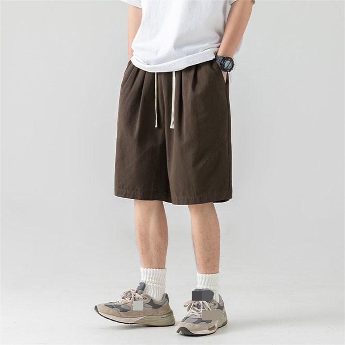 Jersey Pants - カーゴパンツ メンズ 春 夏 韓国ファッション 無地 ストレッチ ハーフパンツ 短パン 5分丈 ゆったり スポーツ ランニング ジャージ ショートパンツ 大きいサイズ トレーニングウェア パンツ シンプル さわやか 彼氏 父の日 ギフト 贈り物 プレゼント イージーパンツ