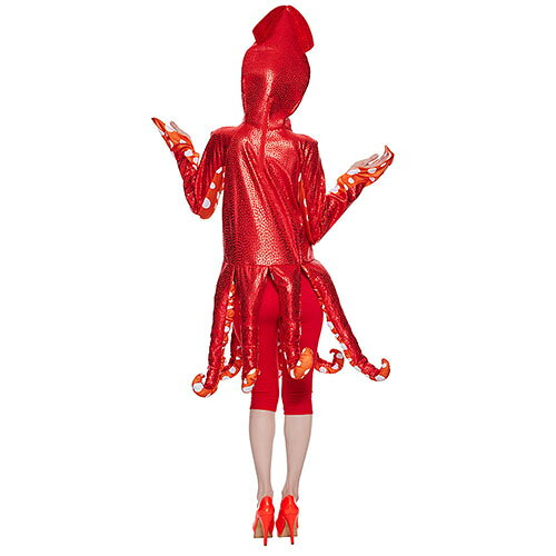 ハロウィン コスプレ 変装 仮装 レディース メンズ 海の世界 イカ 海洋生物 ワンピース 衣装 祭り 学園祭 コスチューム 可愛い 文化祭 かわいい 面白い 大きいサイズ 大人 cos イベント Halloween 演出服 パーティー 舞台 ホビー 余興 男女兼用 ユニセックス addchic-10012192 AddChic サンプル画像3