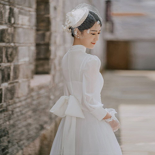 ドレス パーティードレス ウェディングドレス イブニングドレス ロングドレス 花嫁ドレス 袖あり 二次会 結婚式 花嫁 ブライダル 演奏会 披露宴 ロング丈 発表会 コンサート 大きいサイズ フォーマル 前撮り リゾート 海外挙式 ピアノ 発表会 エレガント 床付き