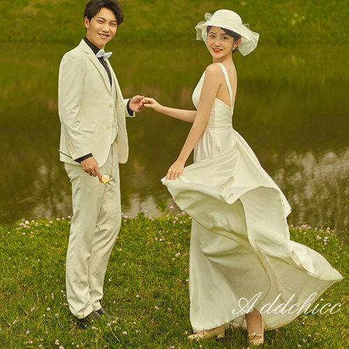 ウェディングドレス パーティードレス 花嫁ドレス 袖なし ノースリーブ ロングドレス 二次会 結婚式 花嫁 ブライダル 披露宴 前撮り 海外挙式 コンサート 大きいサイズ 小さいサイズ お洒落 リゾート ピアノ エレガント Wedding Dress
