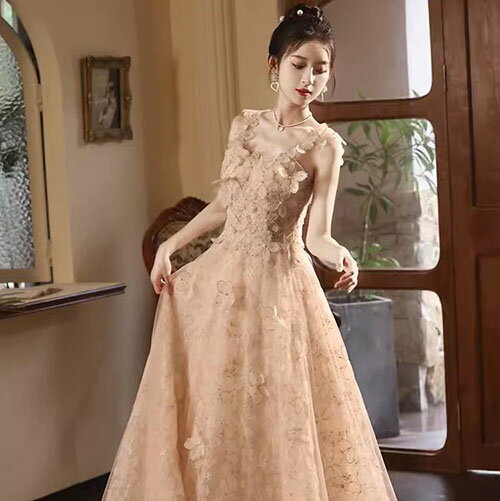 樂天商城 - ロングドレス カラードレス イブニングドレス 結婚式 二次会 花嫁 演奏会 ロング 大きいサイズ 披露宴 ブライダル 発表会 パーティードレス 小さいサイズ フォーマル お洒落 ピアノ 挙式 イベント コンサート 同窓会 食事会 お呼ばれ